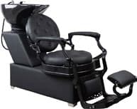 マットブラックのプレミアムシャンプーユニット